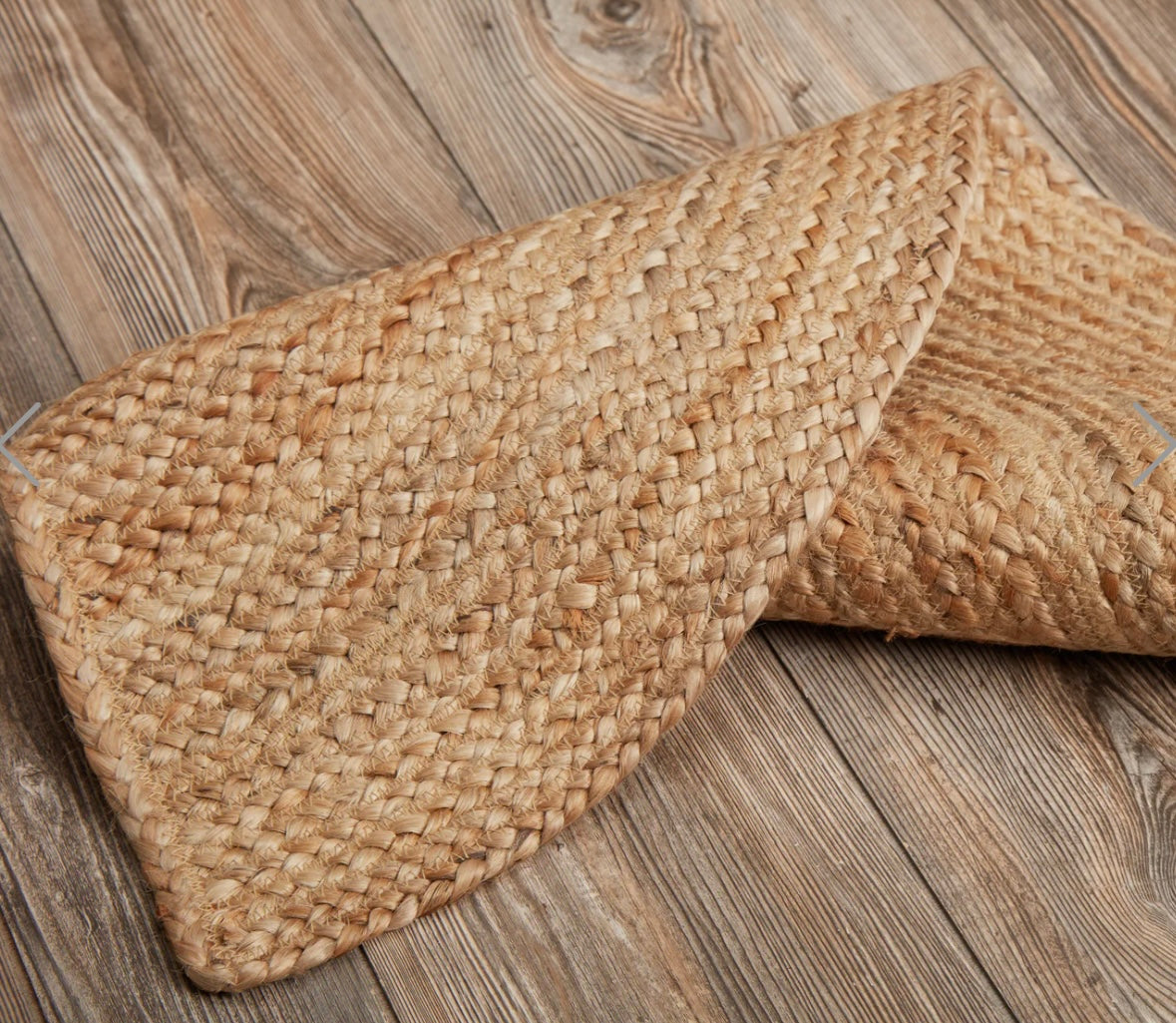 Half Circle Natural Jute Doormat