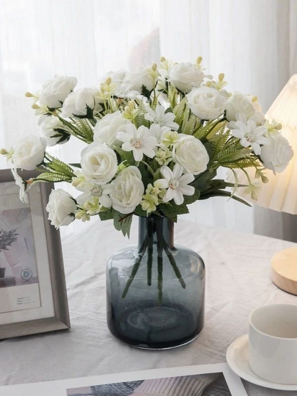 Artificial Peonies & Hydrangeas Flowers Bunch