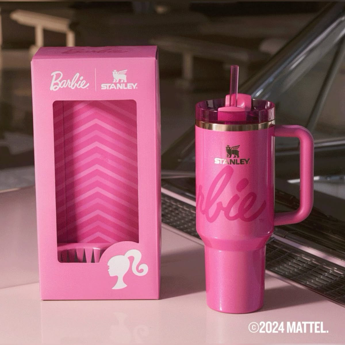 Original Stanley x Barbie Icon 40 oz Quencher Limited Edition