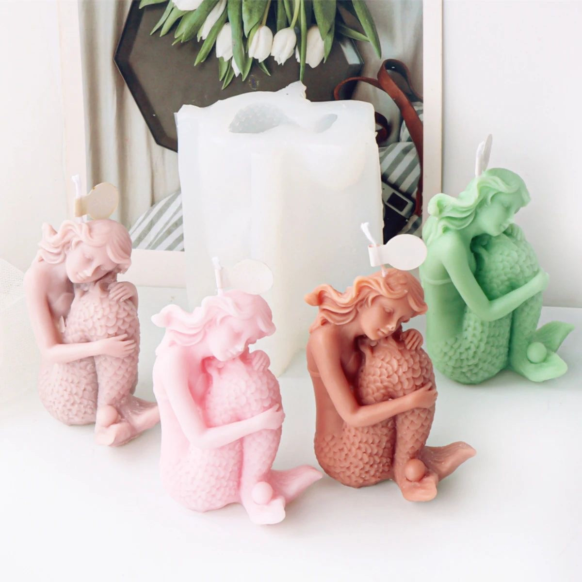Exquisite Mermaid Candles