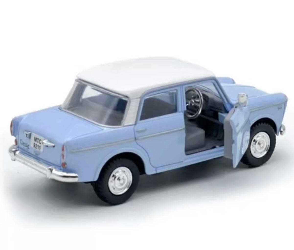 Miniature Vintage Toy Blue Car