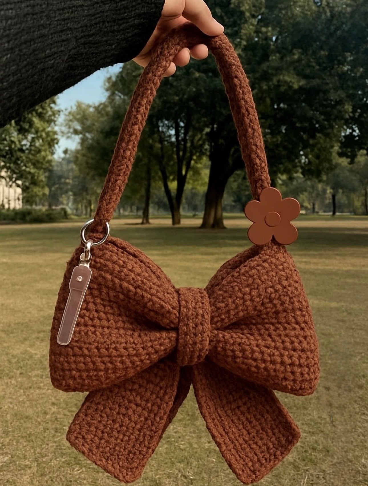 Trending Crochet Bow Bag