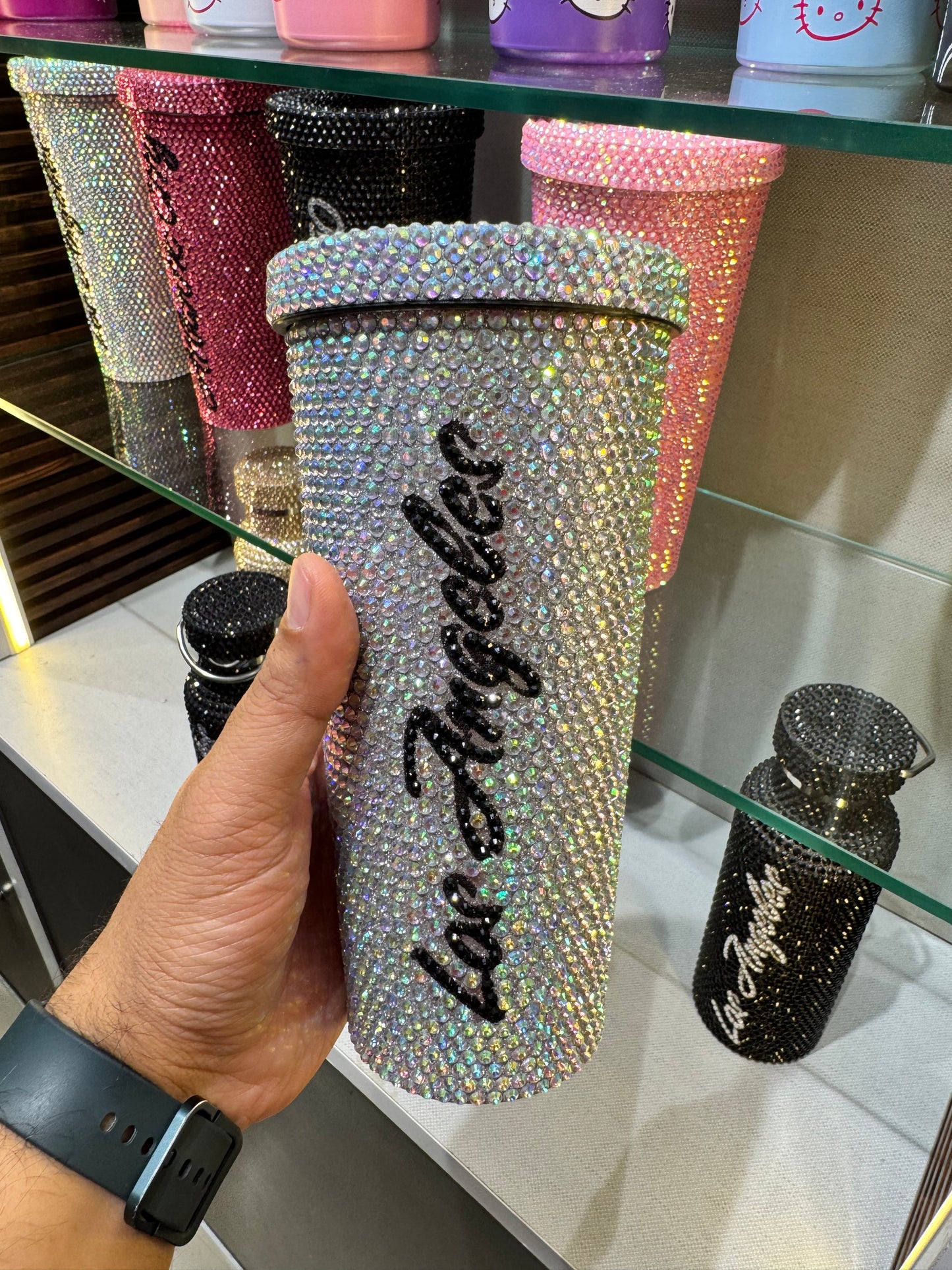 Rhinestones Studded Aesthetic Tumblers