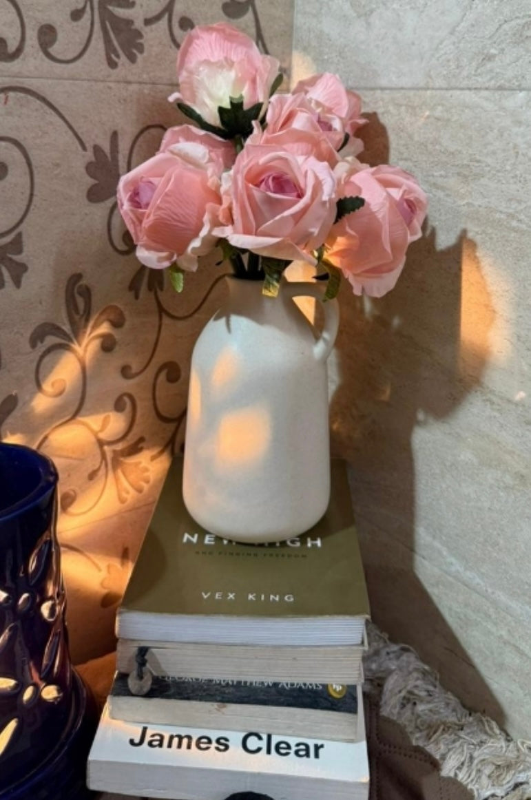Artificial Pink Roses Sticks