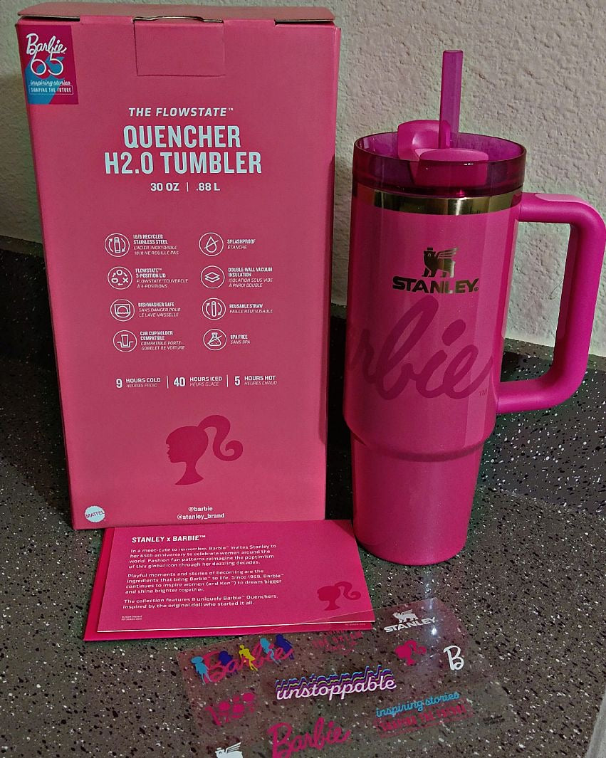 Original Stanley x Barbie Icon 40 oz Quencher Limited Edition