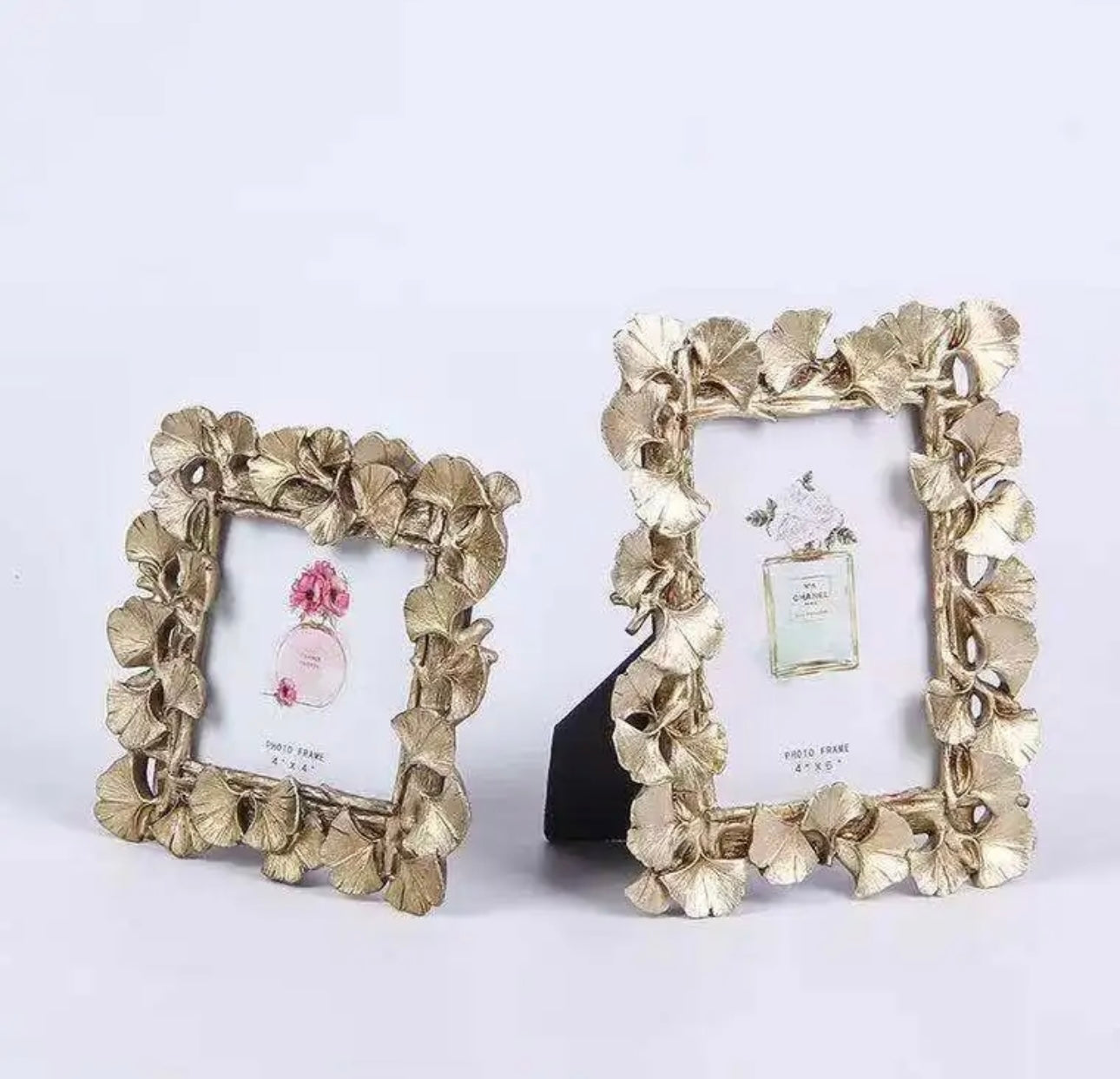 European Retro Ginkgo Leaf Photo Frame