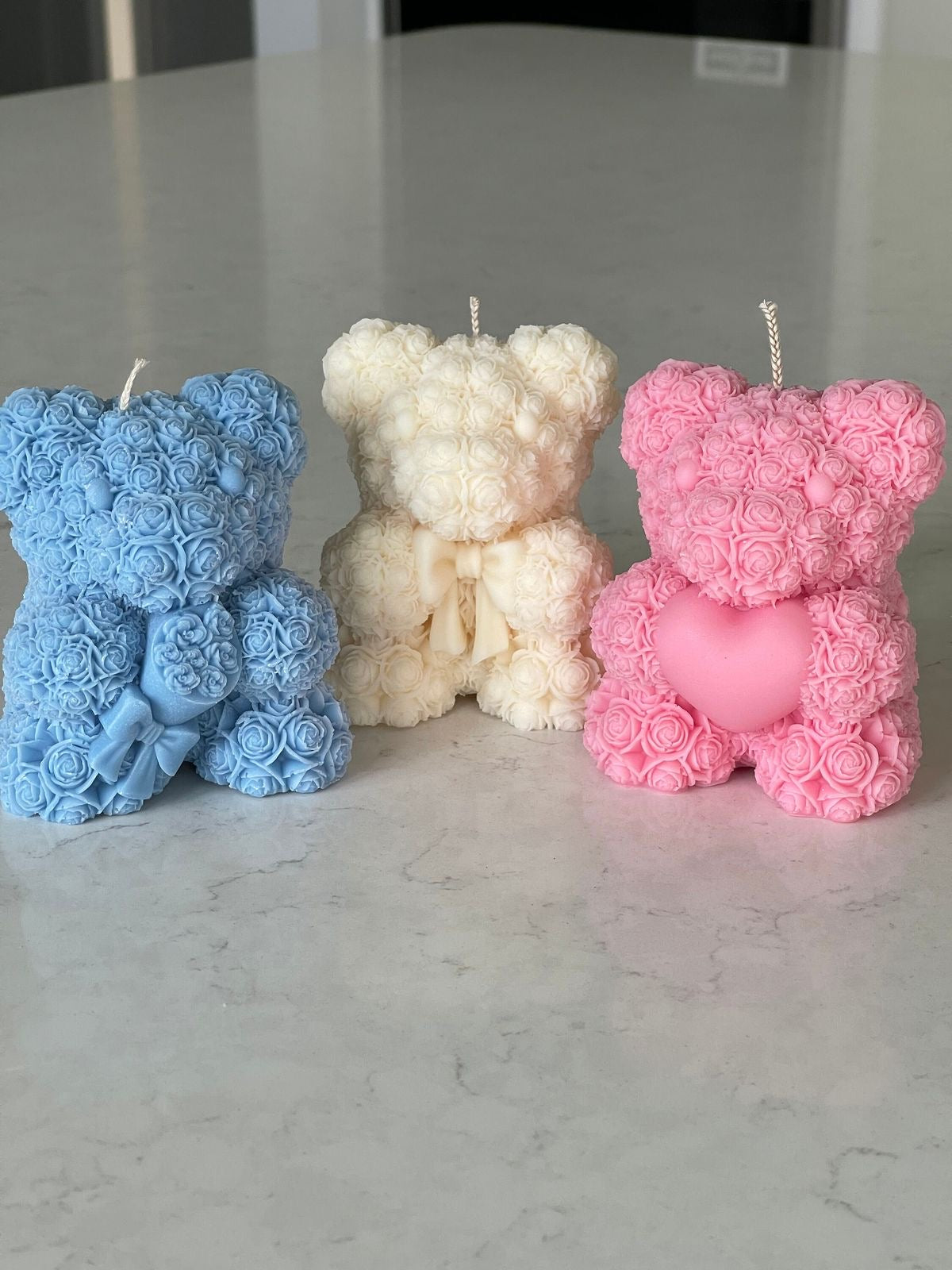 Decorative Cute Teddy Candles