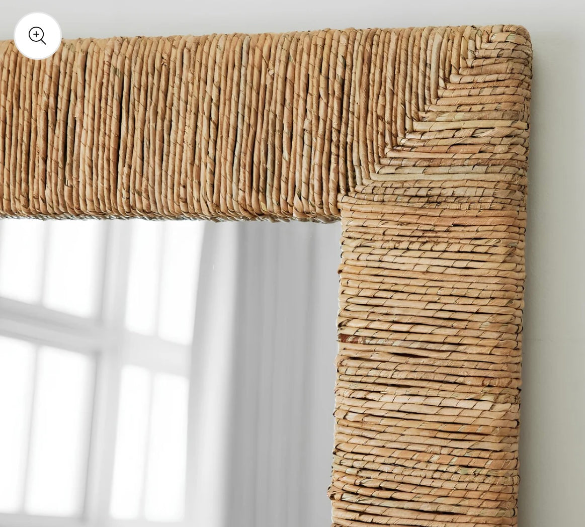 Boho Cane Mirror