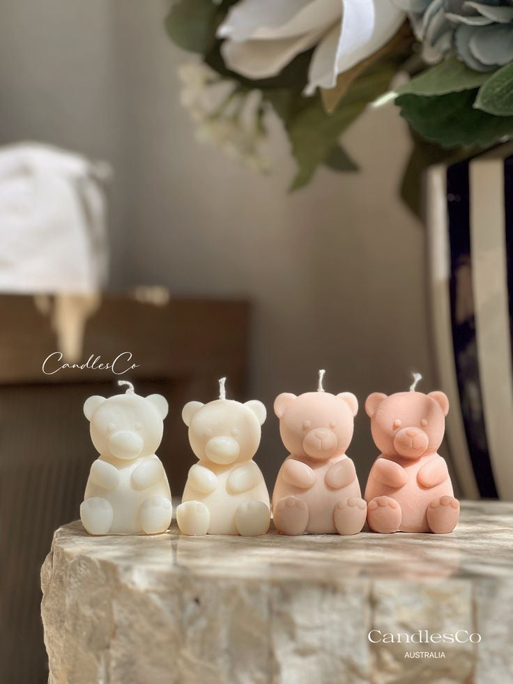 Mini Teddy Candles