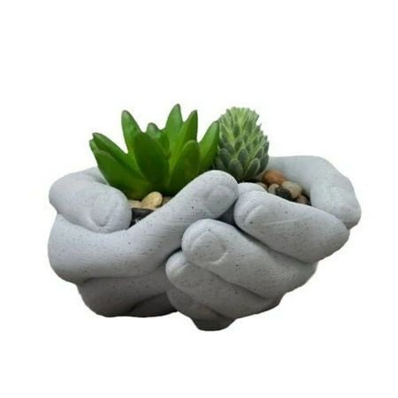 Unique Hands Succulents Planter