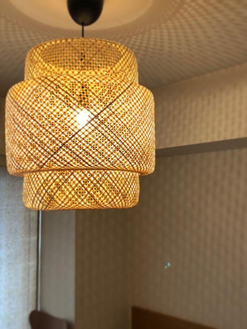 Natural Hanging Bamboo Pendant Light