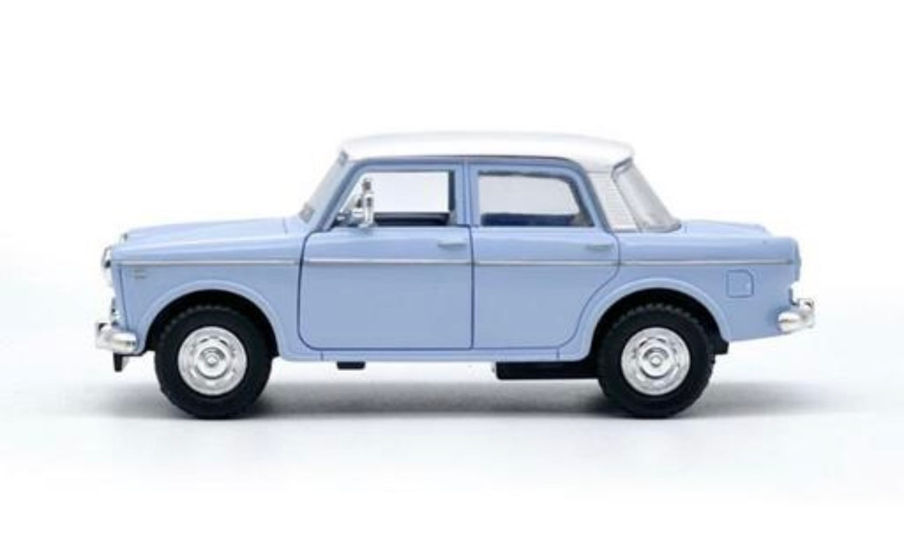 Miniature Vintage Toy Blue Car