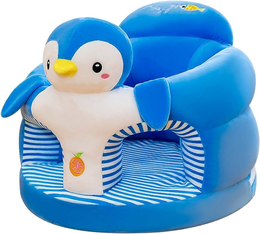 Cute Plush Animals Shape Baby Seater Sofa/Chair (0-3 Years)