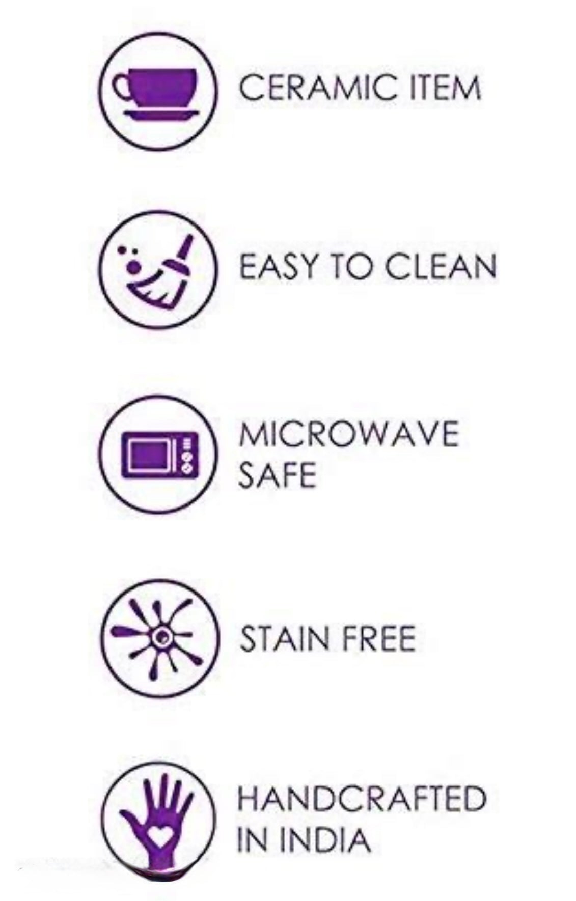 Antique Ceramic Hand Painted Mughal Design Pasta/Soup Serving Bowls - Set of 2