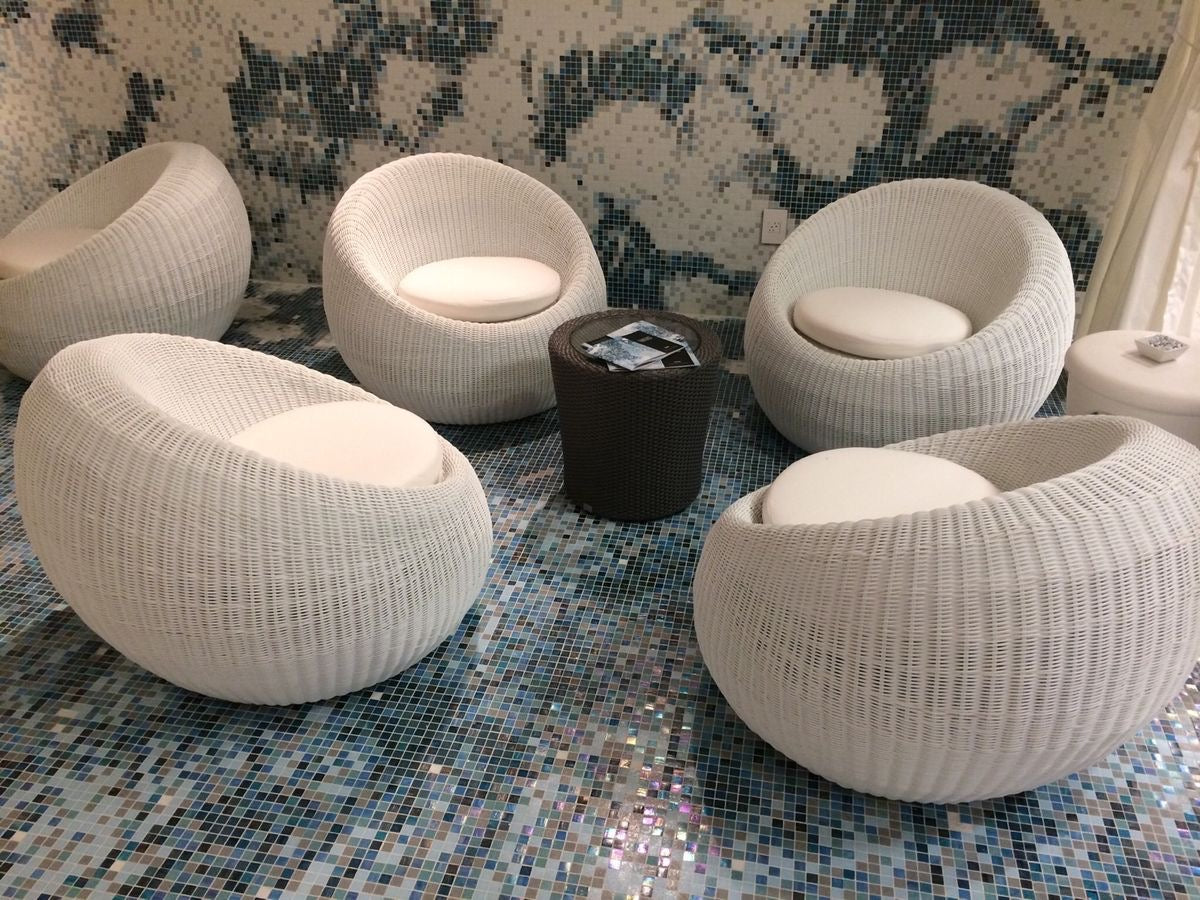 Outdoor Patio Furniture Set Chairs and Center Table