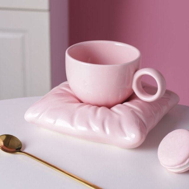 Pinterest Pillow Mug & Saucer Set