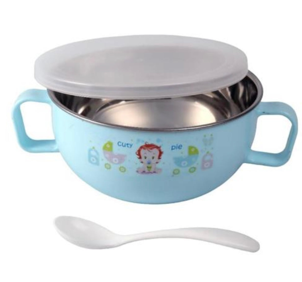 Leakproof & Airtight Baby Food Bowl with Lid (500 ML)