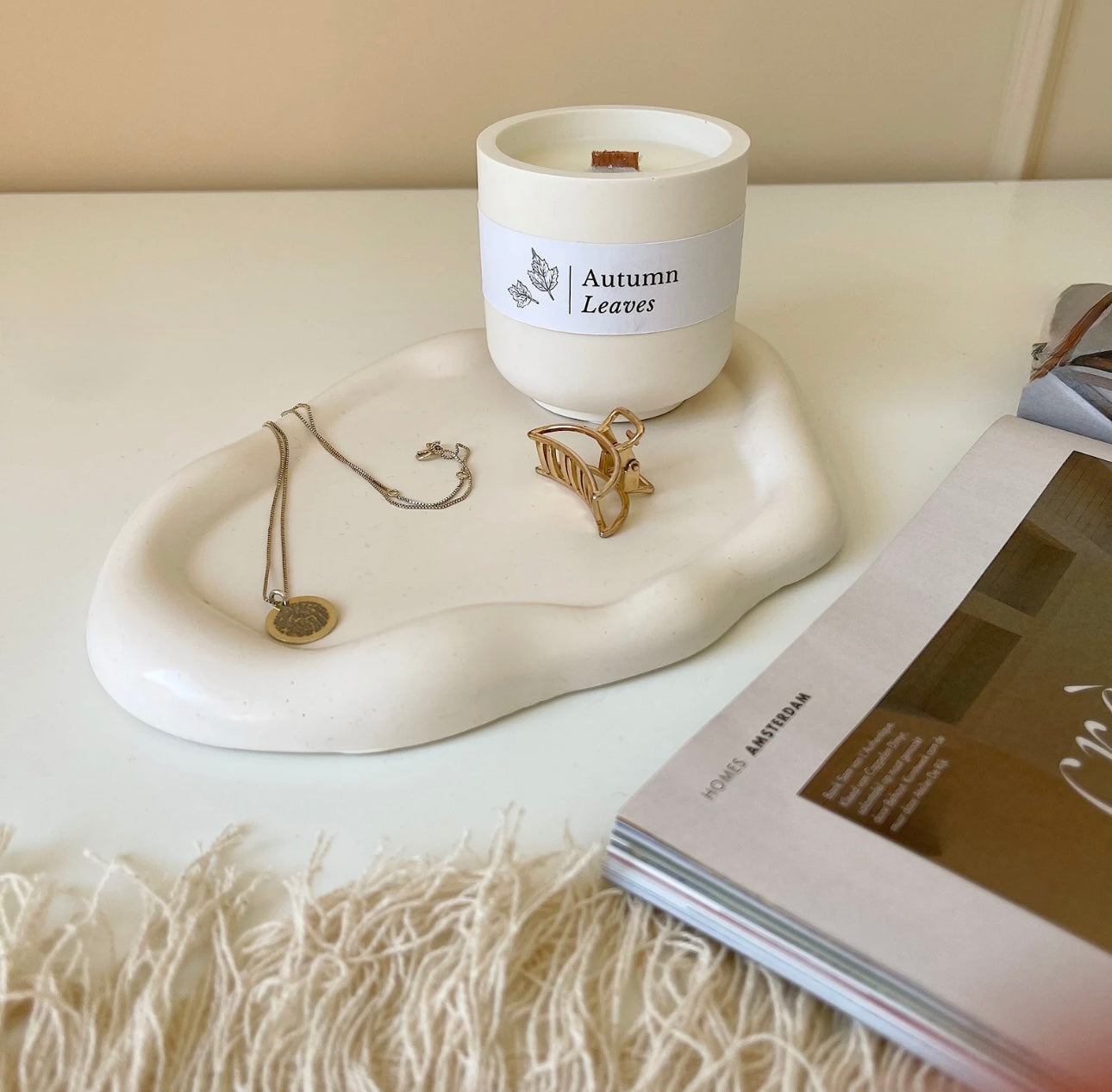 Decorative Multipurpose Irregular Cloud Trinket/Jewelry Tray