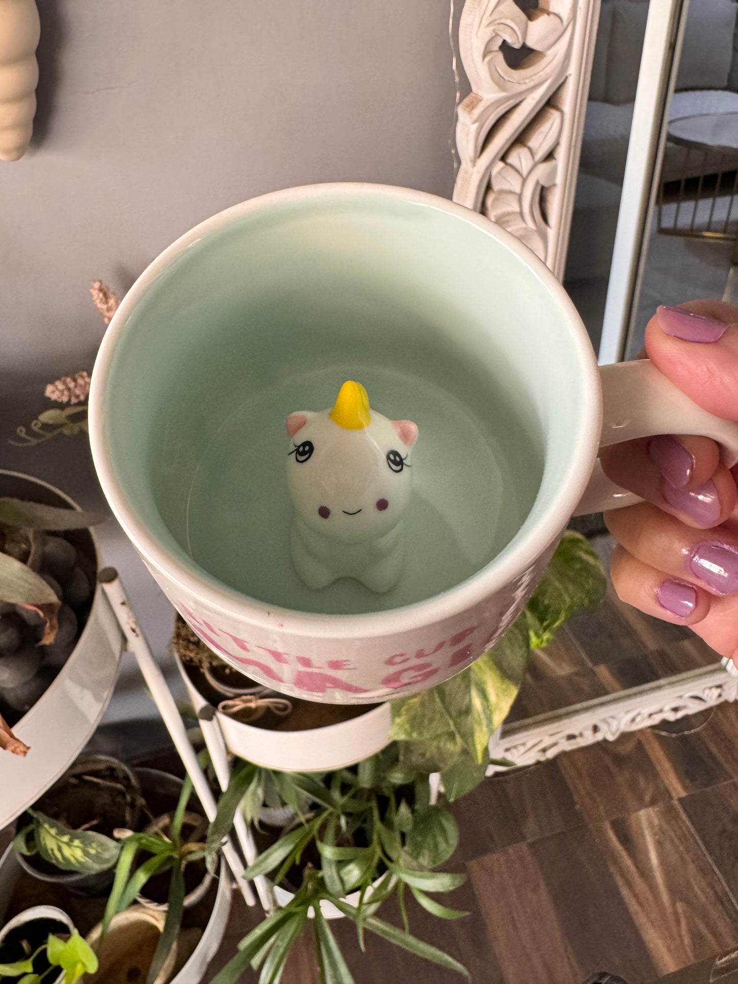 Pinterest Inspired Unicorn Inside Mug