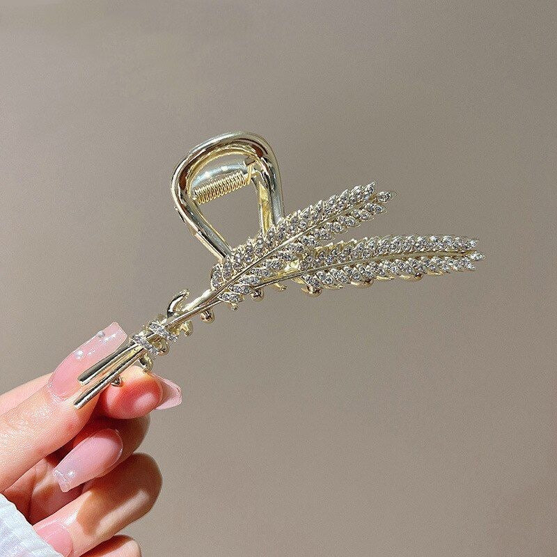 Korean Rhinestones Metal Hairclip / Clutcher / Claw