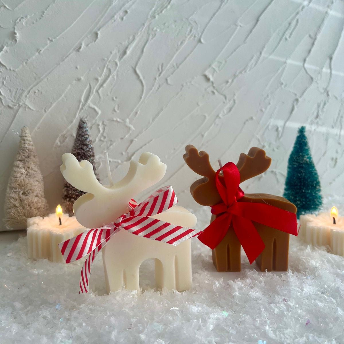 Reindeer Soy Christmas Candle