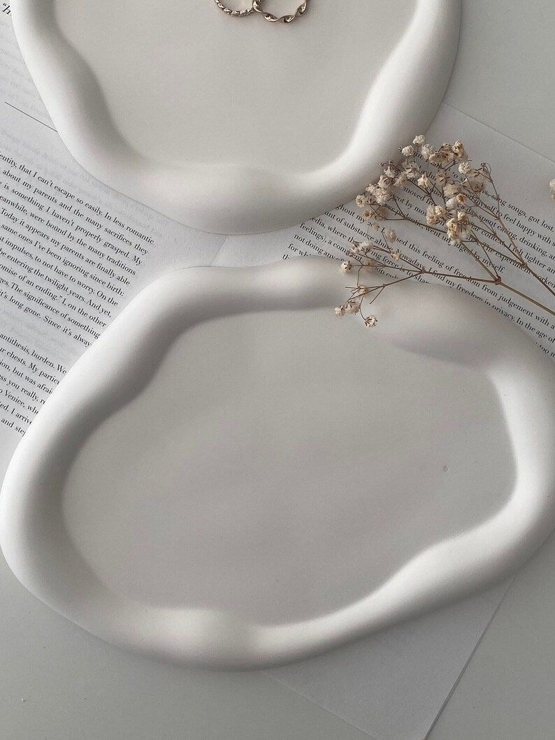 Decorative Multipurpose Irregular Cloud Trinket/Jewelry Tray