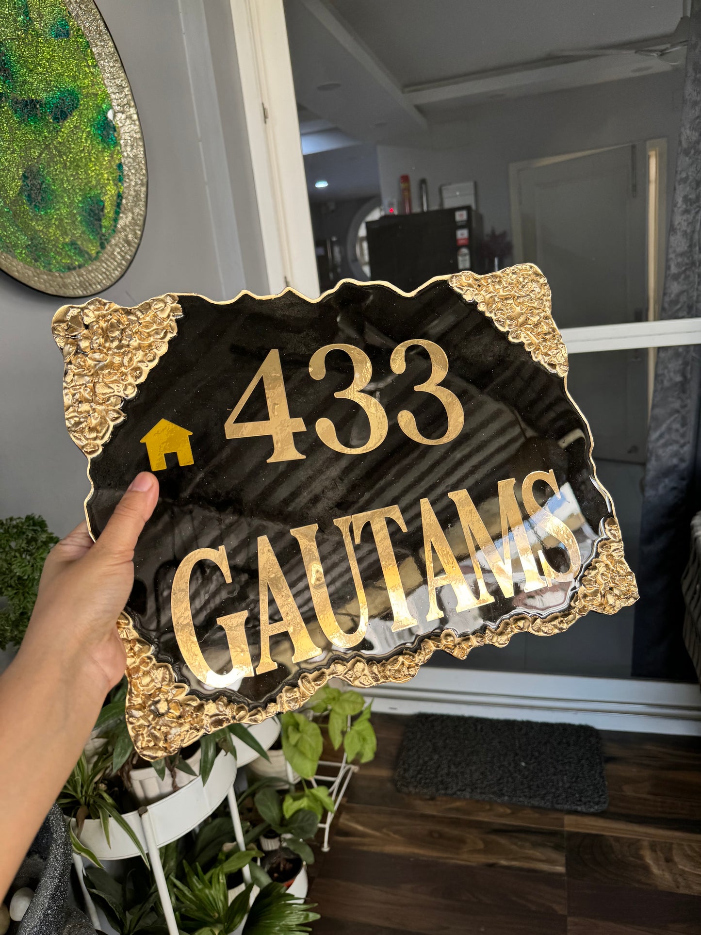 Customised Nameplate for Home