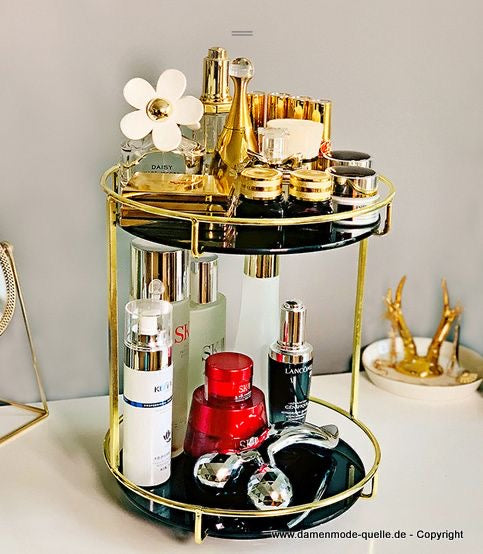 Double Decker Multipurpose Marble Stand