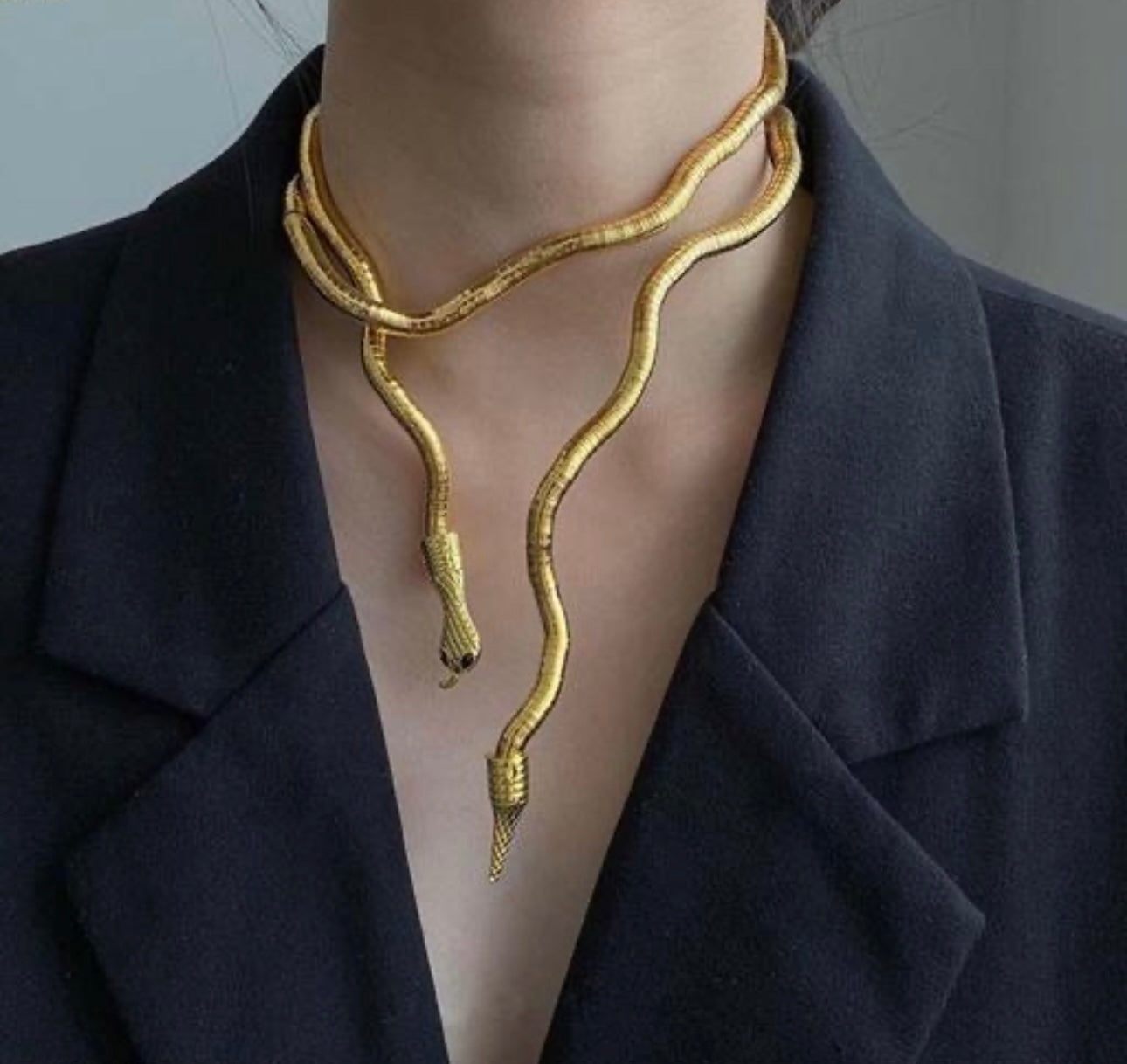 Multipurpose Snake Necklace/Bracelet