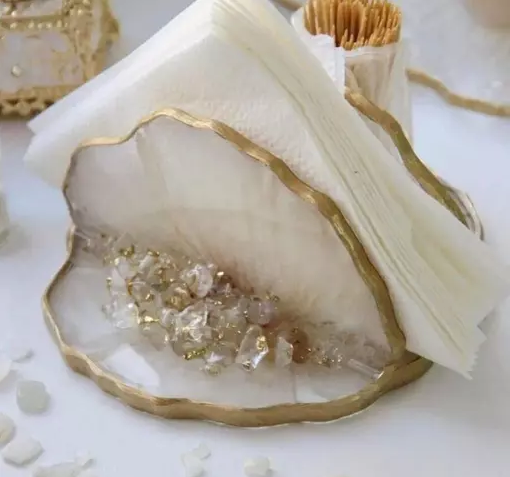 Luxe Tissue & Toothpick Holder