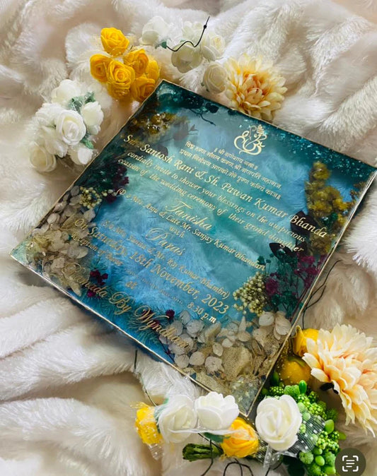 Customised Wedding Invitation Card