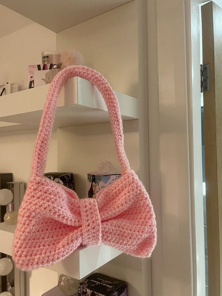 Trending Crochet Bow Bag