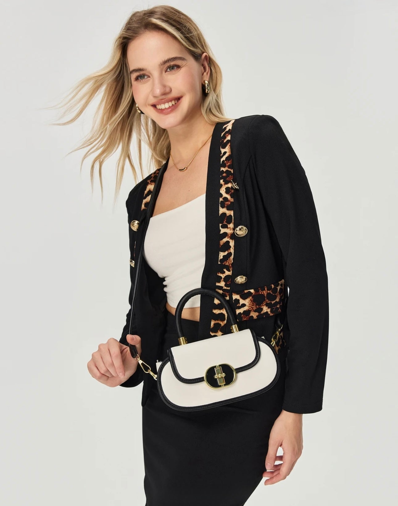 Compact Luxury Statement Bag