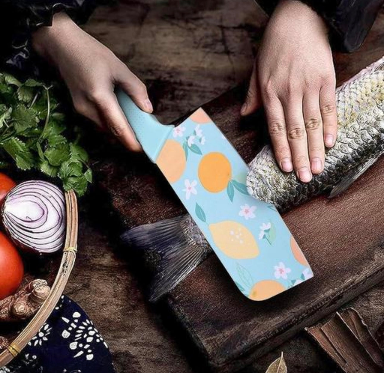 Color Pop Stainless Steel Professional Knife - Set of 3