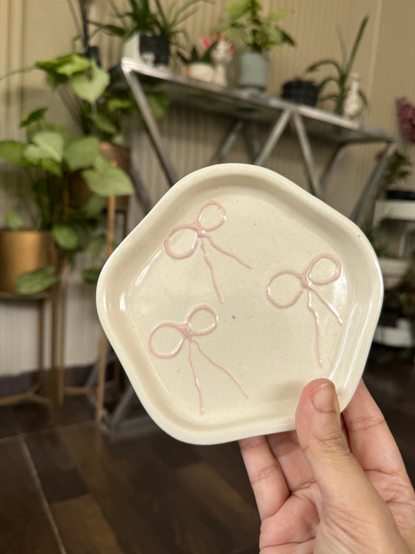 Cute Bow Mug & Saucer Set