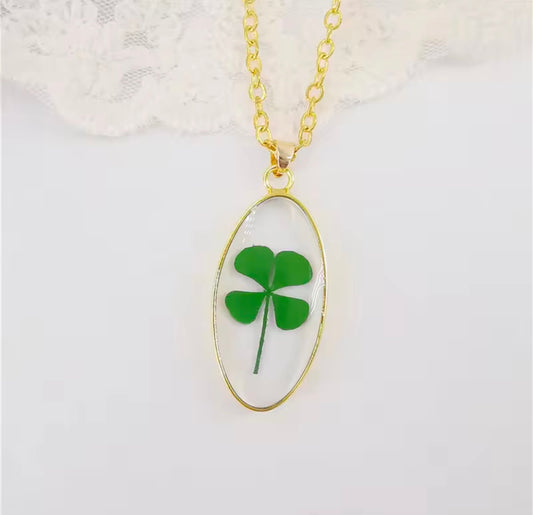 Rare 4 Leaf Clover Pendant