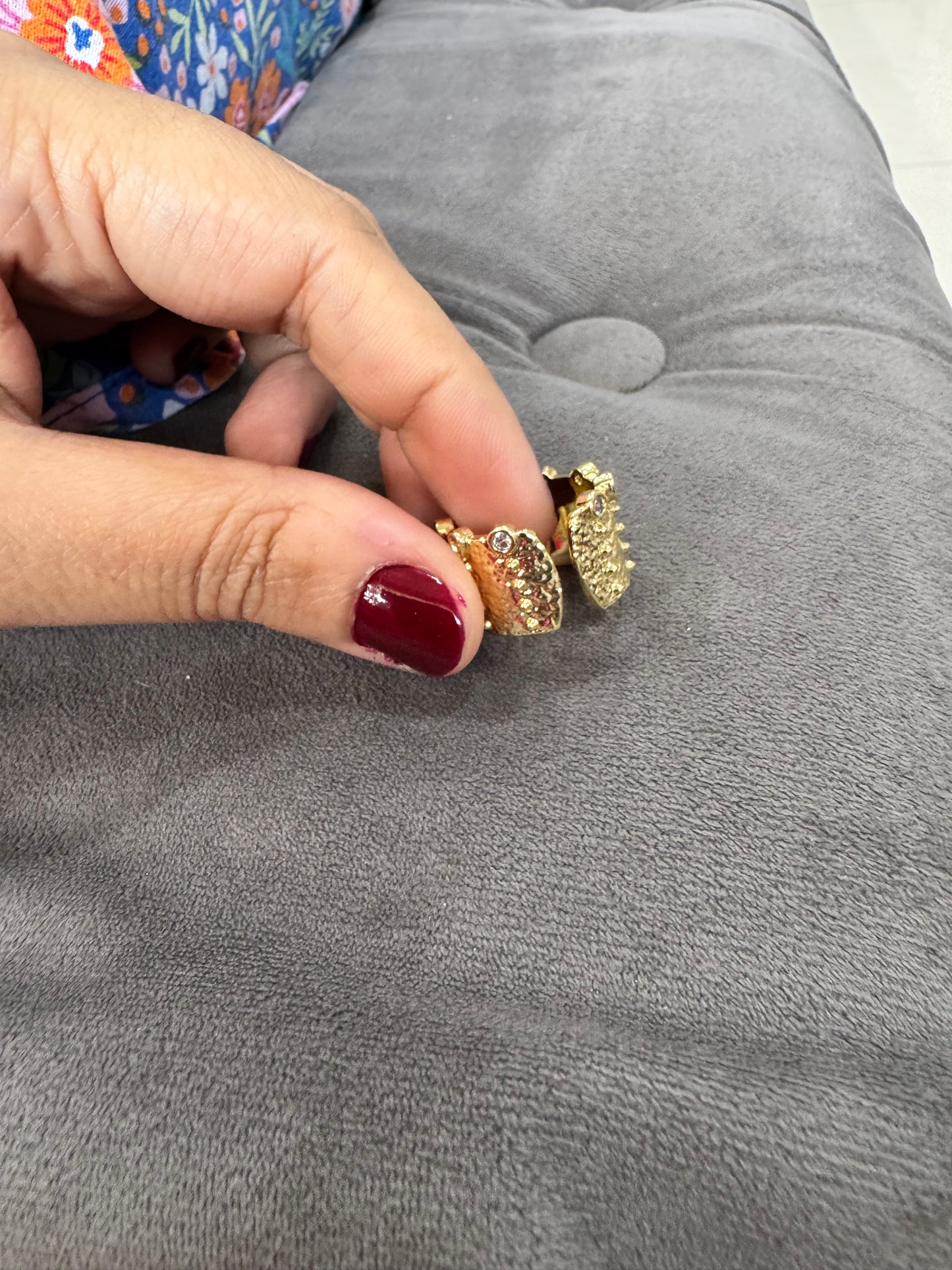 Statement Gold Plated Band Ring