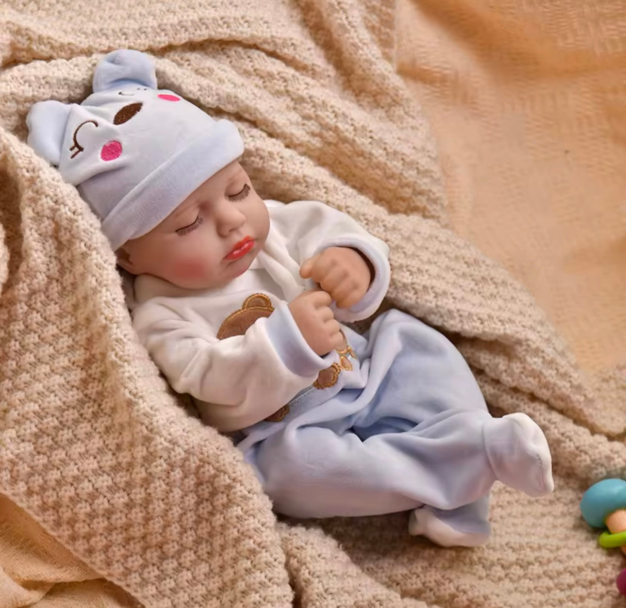 Realistic Newborn Baby Reborn Silicone Doll