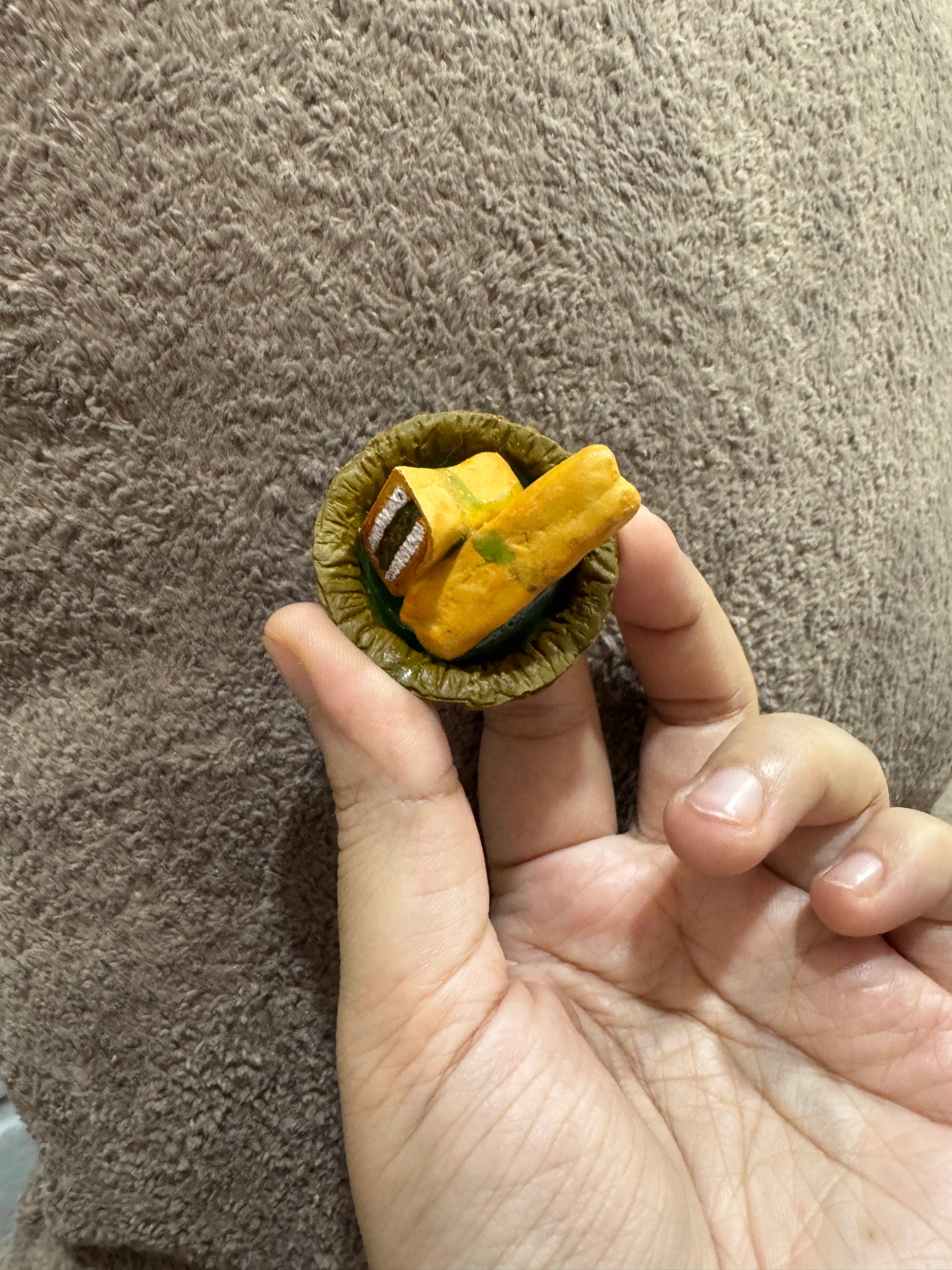 Bread Pakora Miniature Fridge Magnet