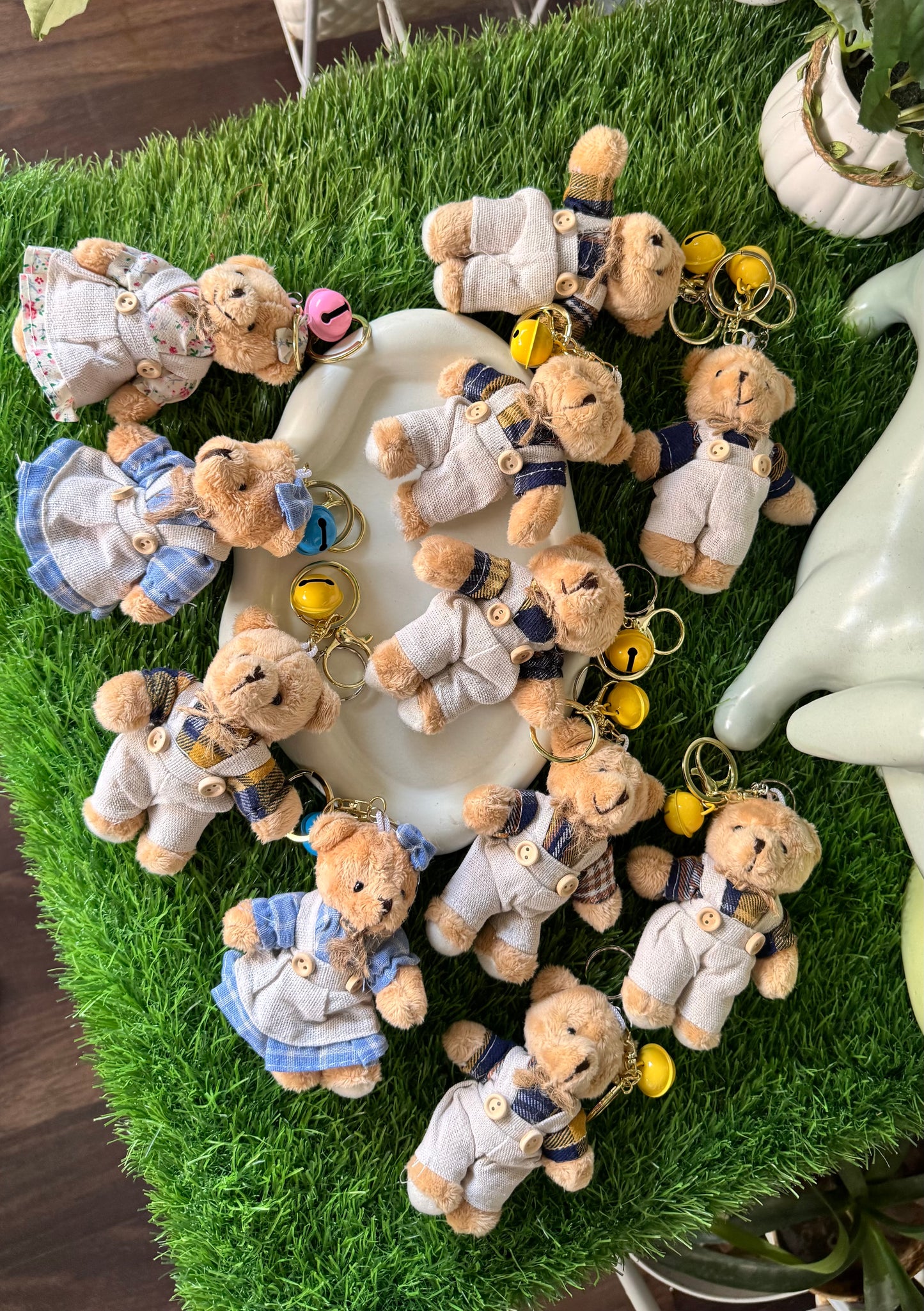 Exclusive Teddybear Keychains with Cute Outfit (Boy/Girl)
