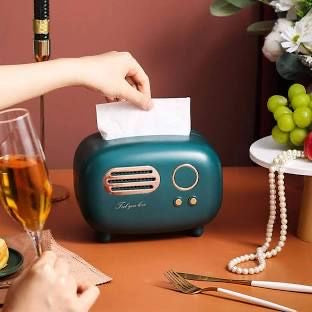 Retro Radio Shape Tissue Holder