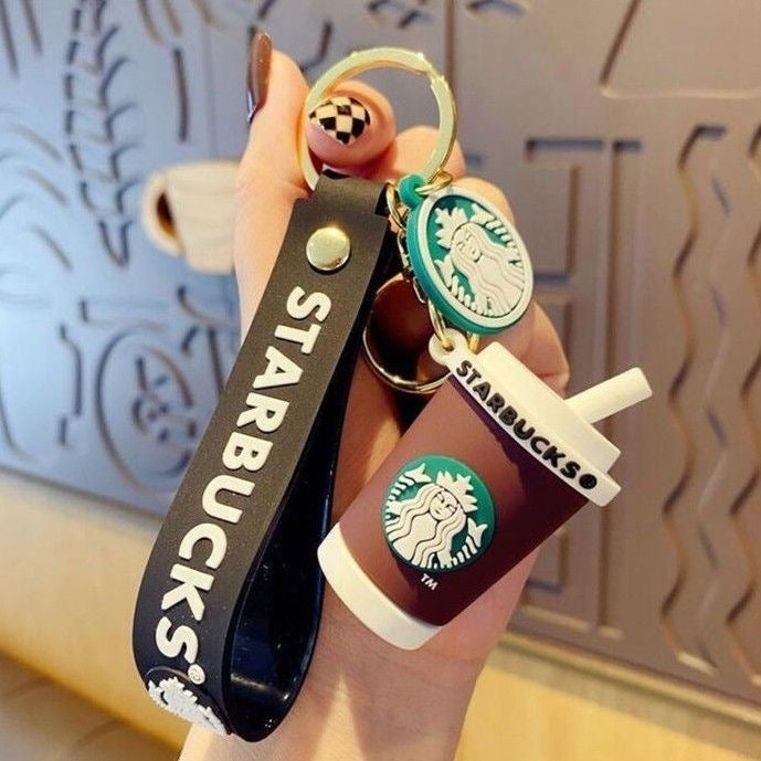 Premium Starbucks Coffee 3D Keychain