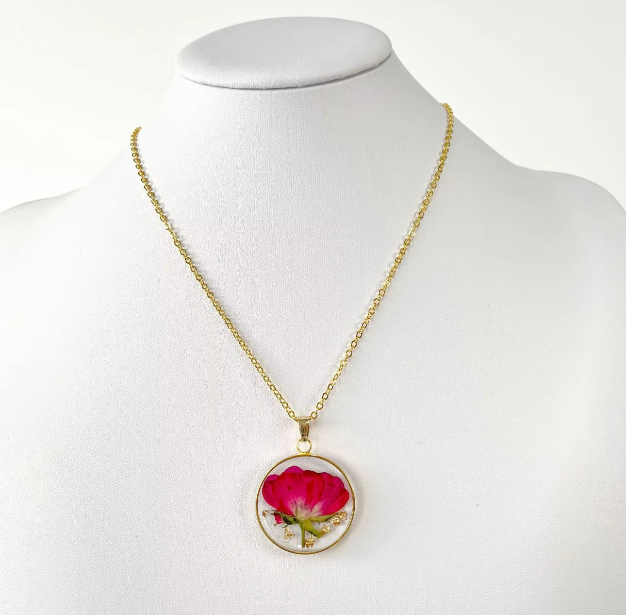 Real Rose Pendant