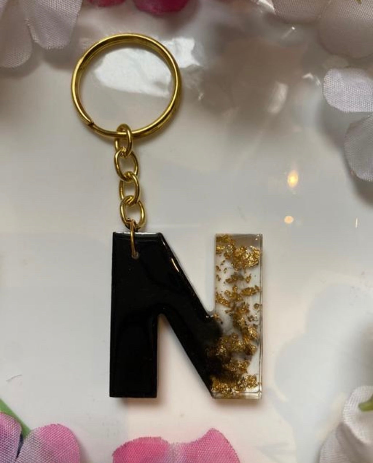 Personalised Letters Keychain