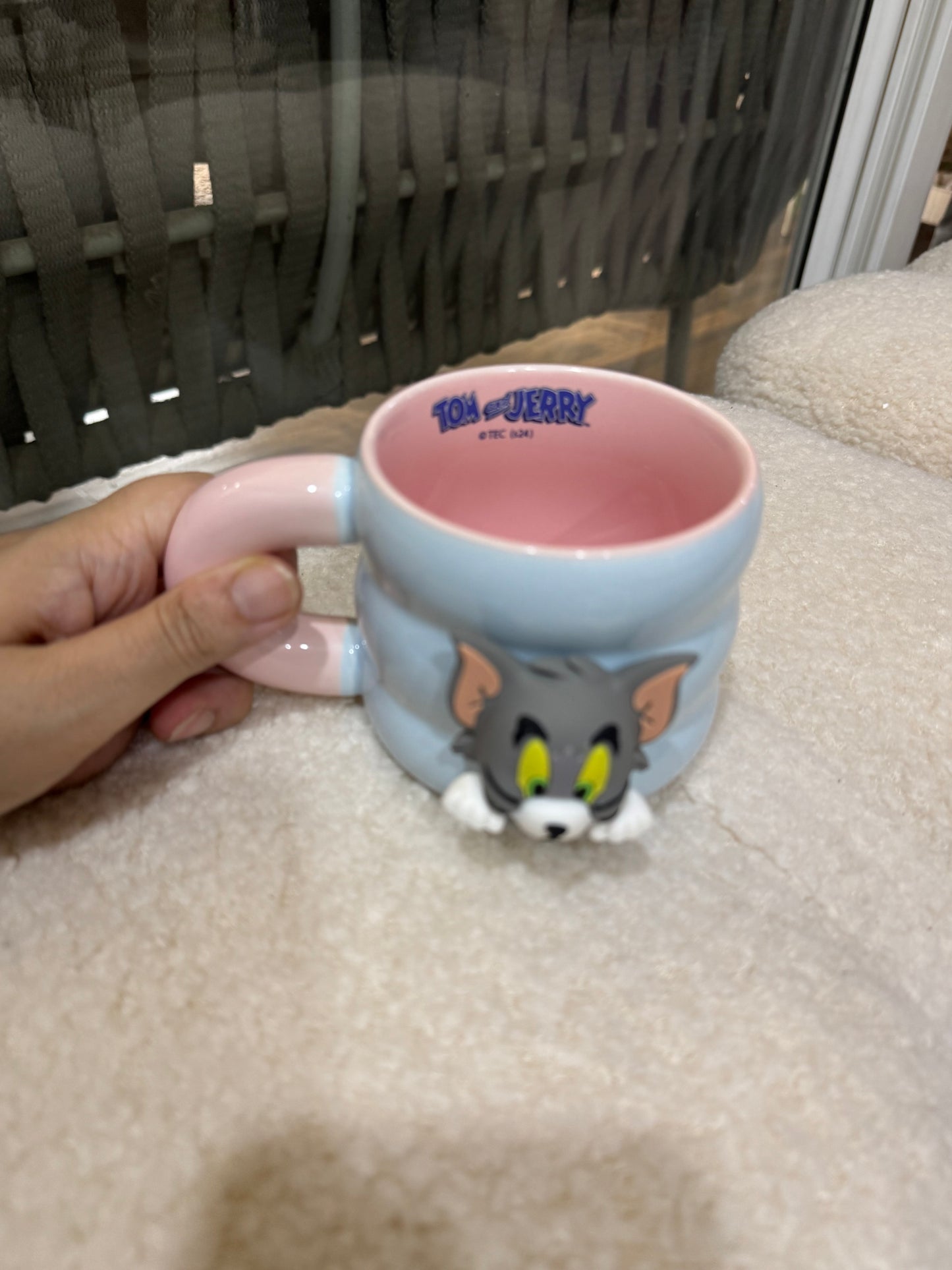 Exclusive Tom & Jerry Chunky Ceramic Mug