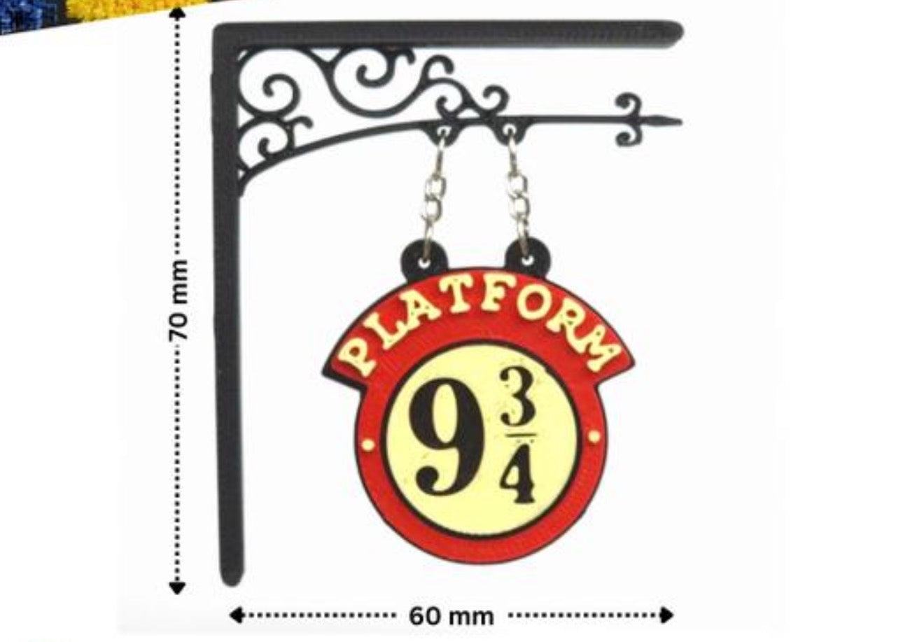 Harry Potter Platform 3D Fridge Magnet