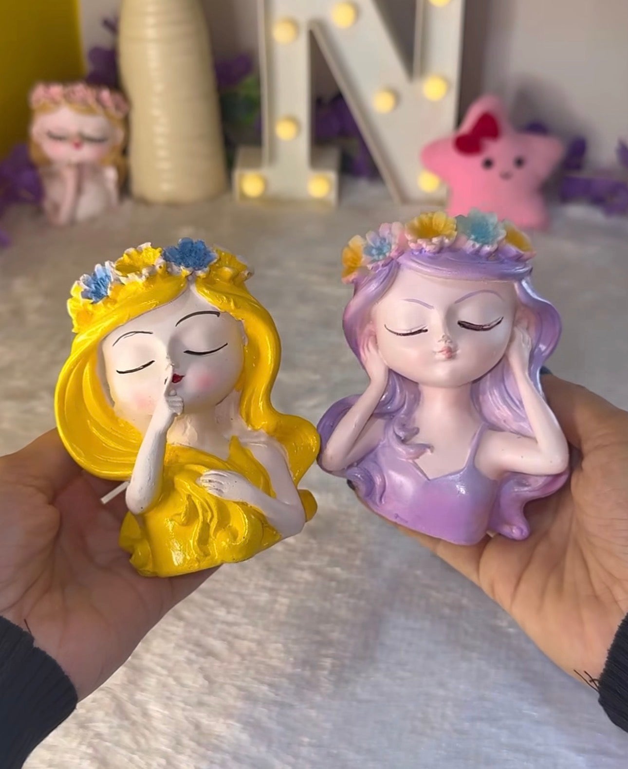 Cute Girl Fairies Planter