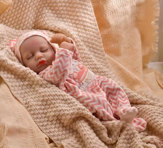 Realistic Newborn Baby Reborn Silicone Doll