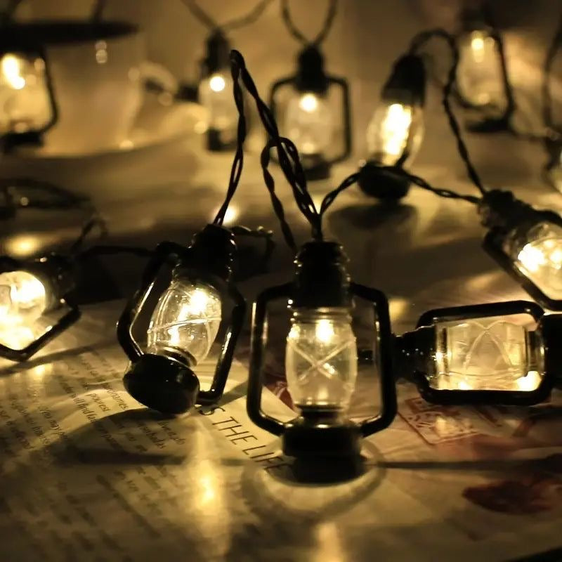 Retro Lantern Fairy String Light