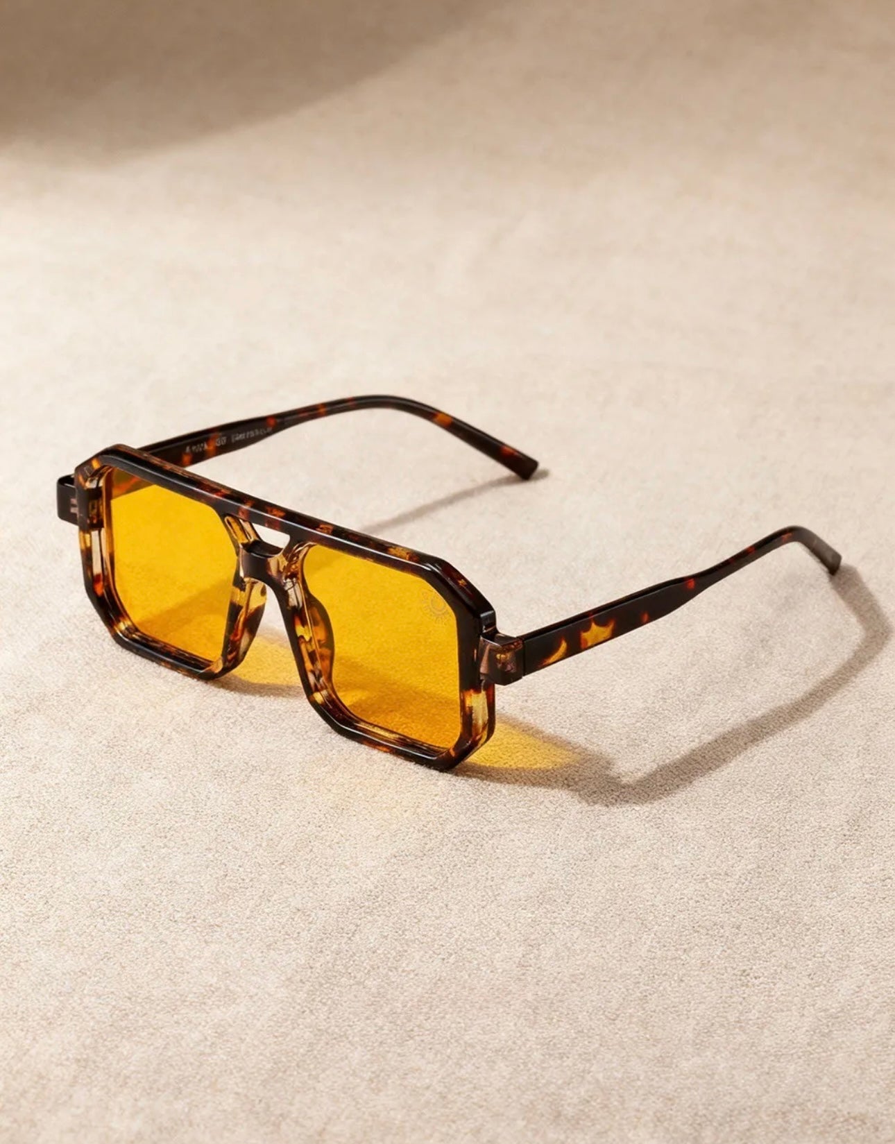 Luxe Retro Square Sunglasses